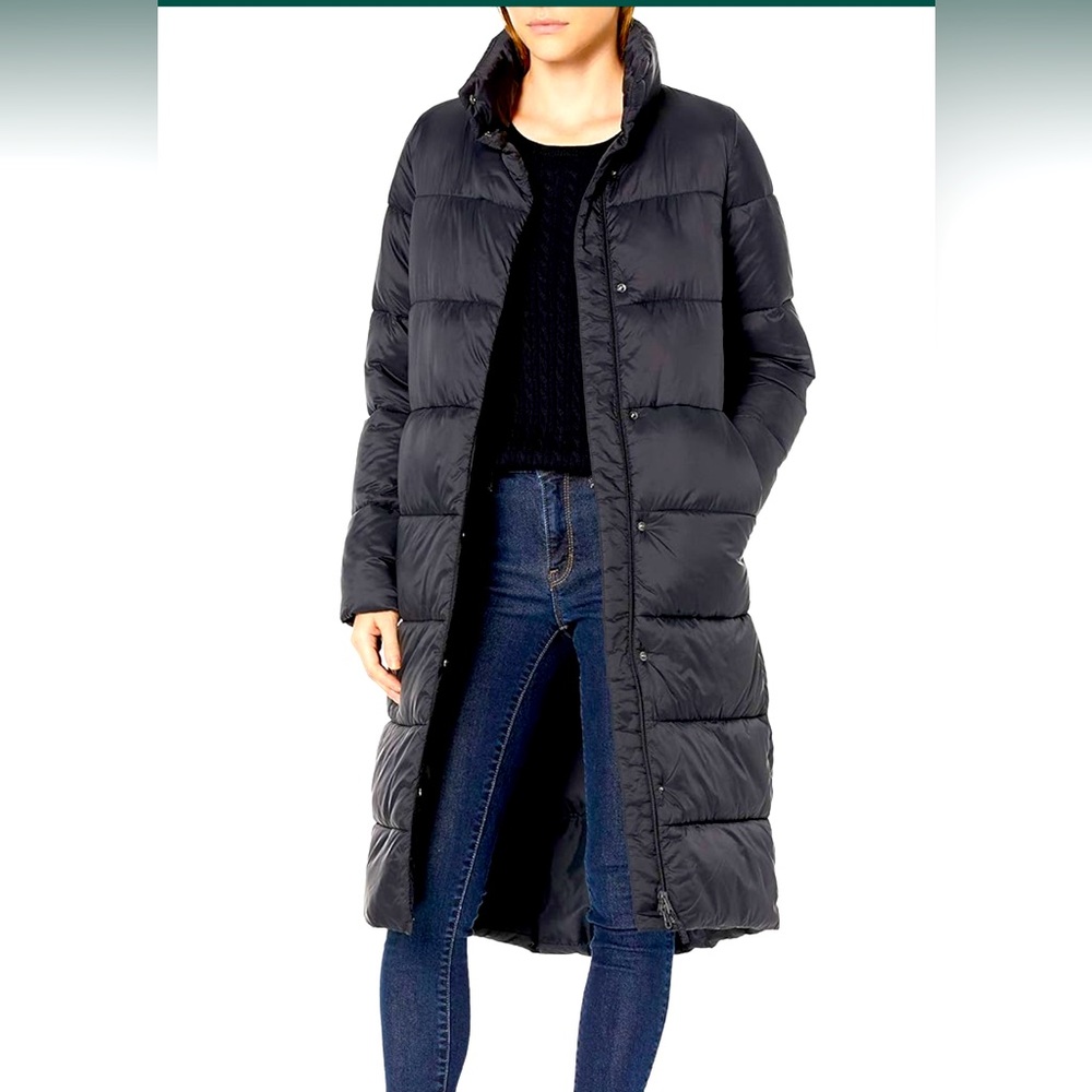 XL NWOT Lightweight WaterResistant Longer Length Cocoon Puffer Coat